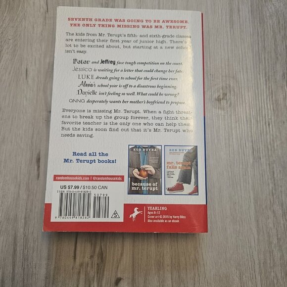 Mr. Terupt (paperback) Book Lot - by Rob Buyea - Picture 3 of 9